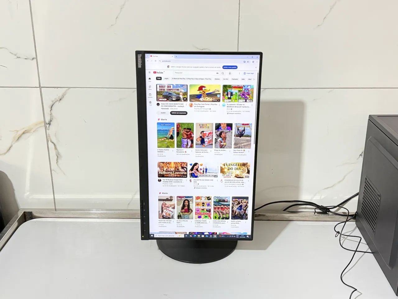 Monitor Lenovo 22 Polegadas com Hdmi Seminovo  - Foto 3