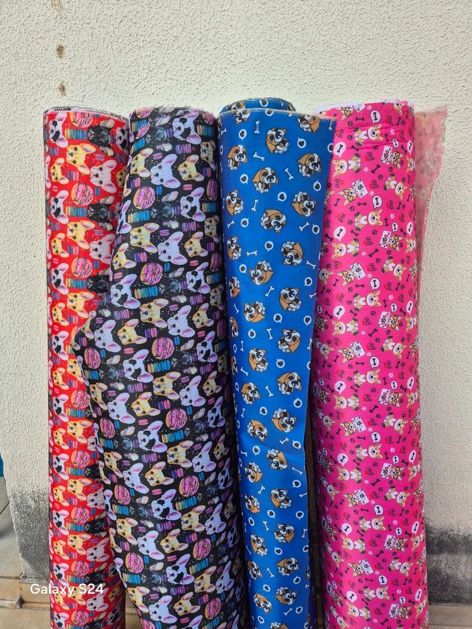 Vendo tecido  nylon acoplado (pets)