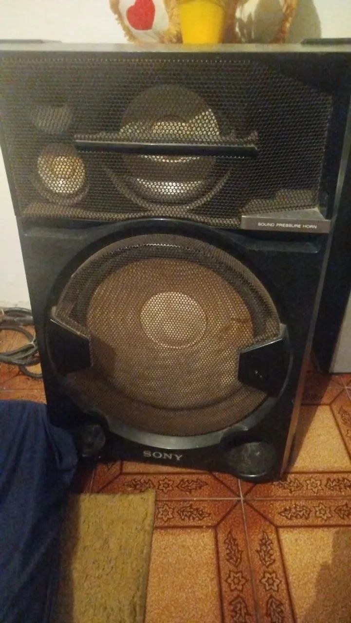 Vendo as caixas de som do Sony shake 77 - Foto 2