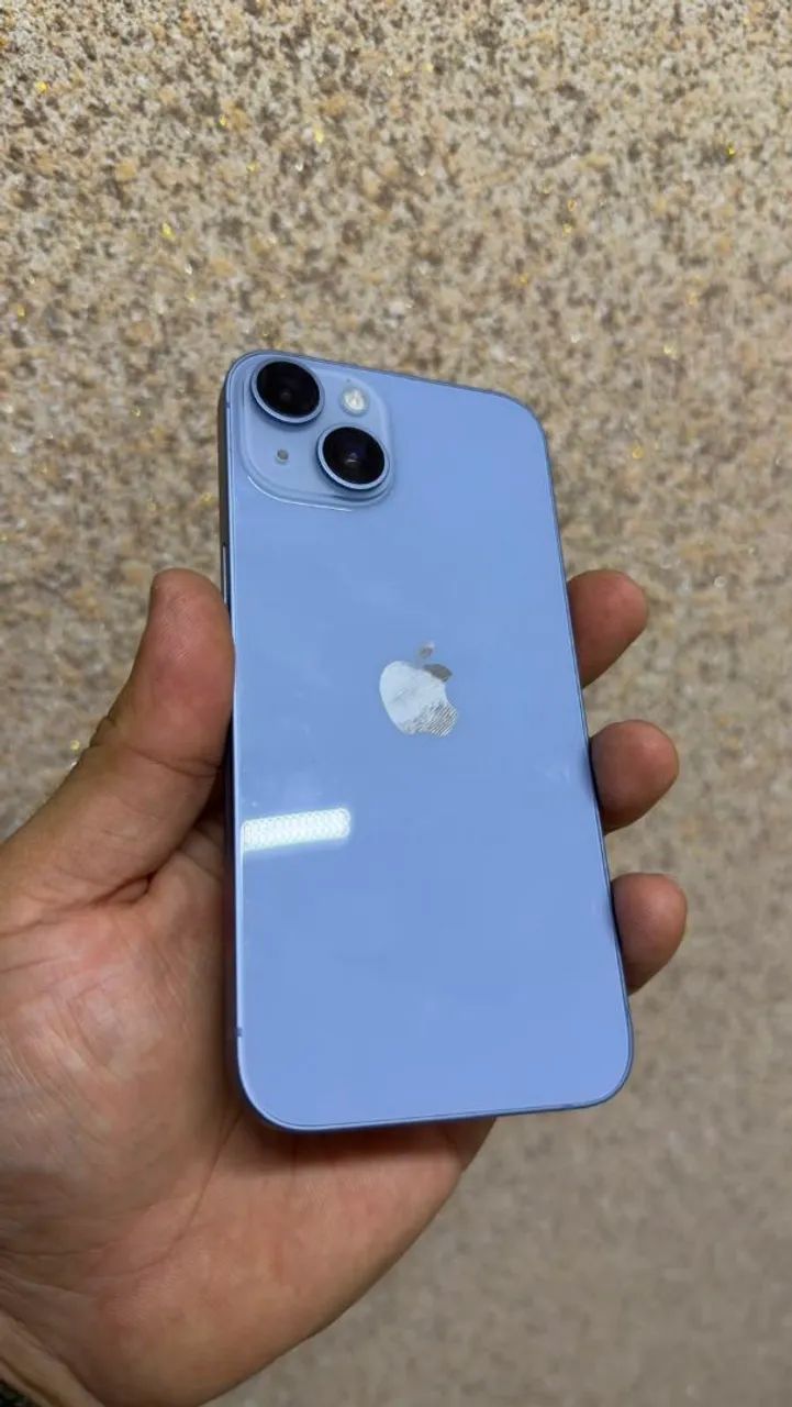 iPhone 14 128GB Azul - Impecável + Acessórios - Celulares e