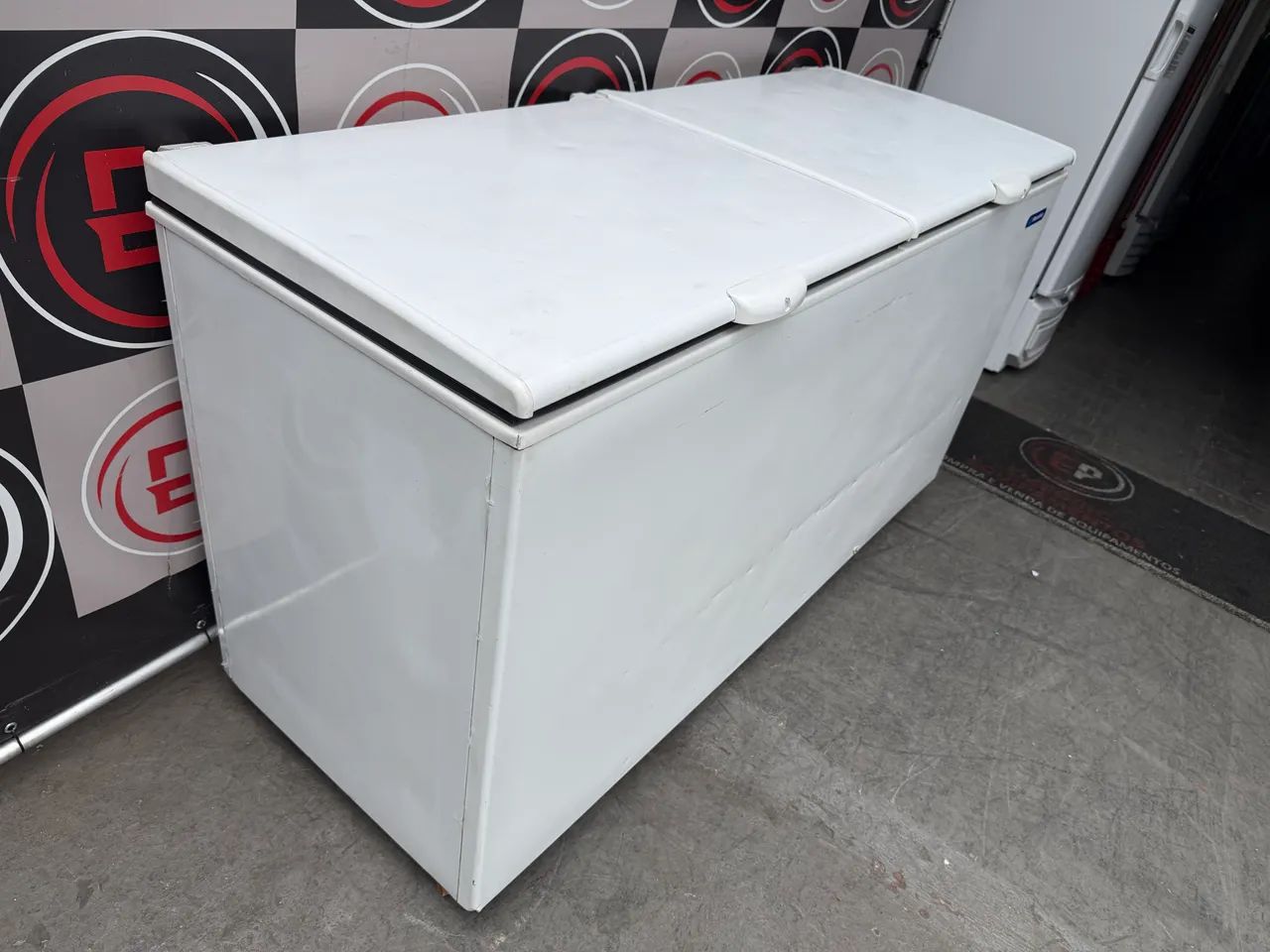 VENDO UM FREEZER HORIZONTAL METALFRIO DUPLA FUNÇÃO  - Foto 4