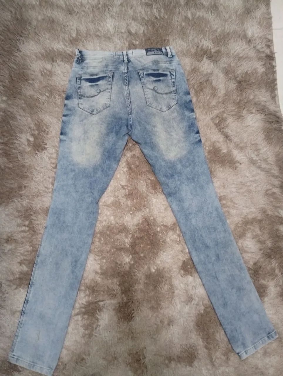 Calça skiny azul super estilosa  - Foto 4