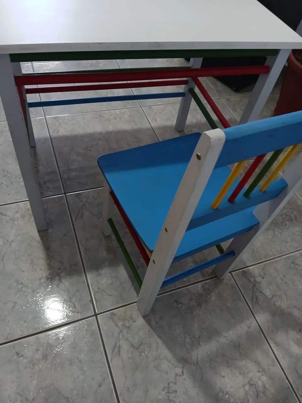 Mesa e cadeira infantil  - Foto 2