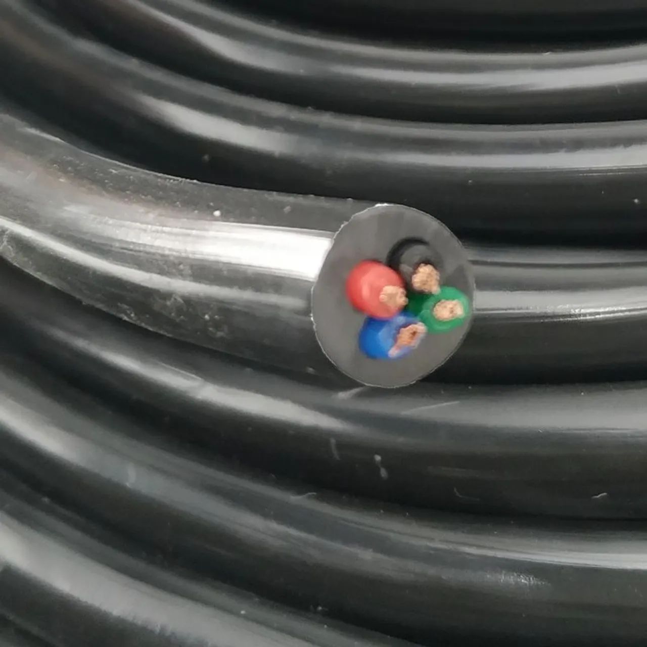 Cabo PP 4x4mm trifásico