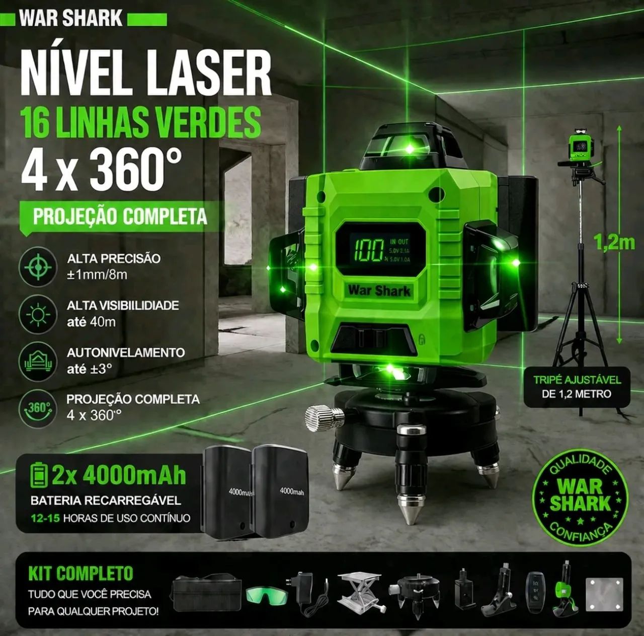 Nível leiser 16 linhas  - Foto 2