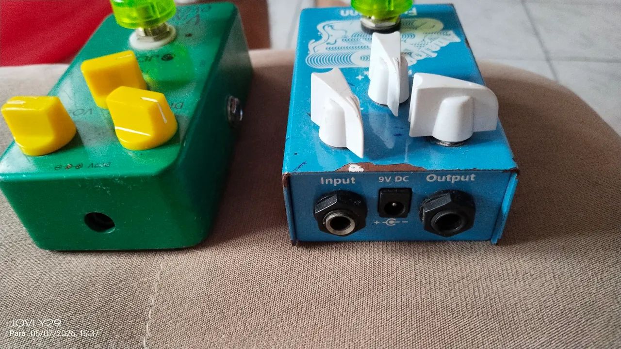Pedal de drive e delay versátil  - Foto 3