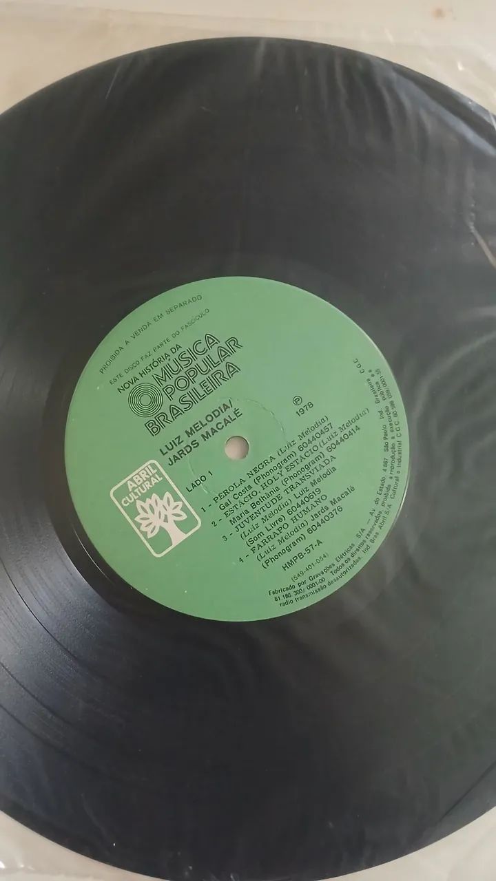 Lp MPB - Jards Macalé / Luiz Melodia - Foto 3