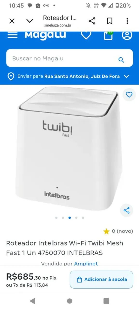 Roteador twib Intelbras fast - Foto 4