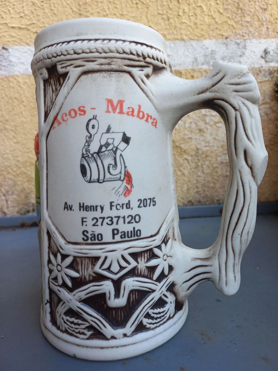 Caneca de chopp antiga década de 1960. - Foto 2