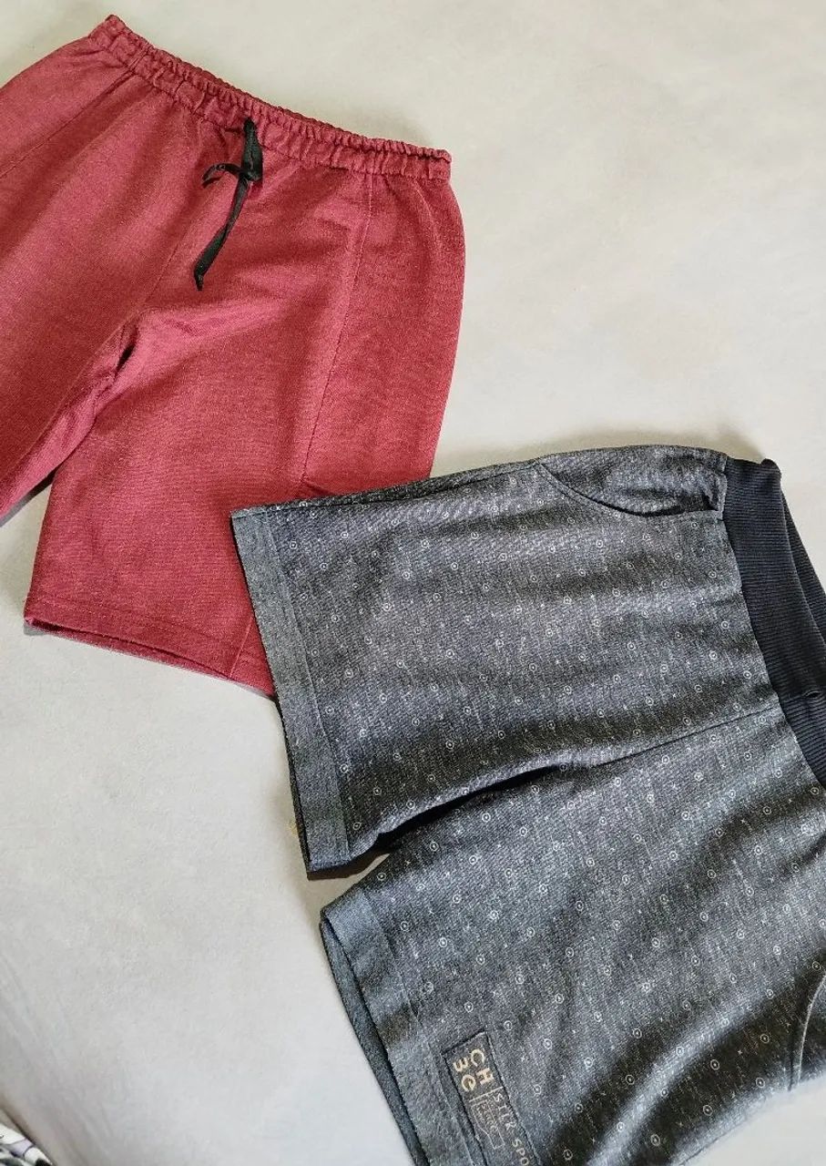 Duas bermudas moletom - M - Foto 2