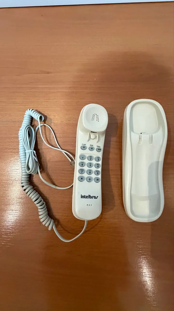 Telefone  Gôndola Branco Montável Na Parede - Foto 2