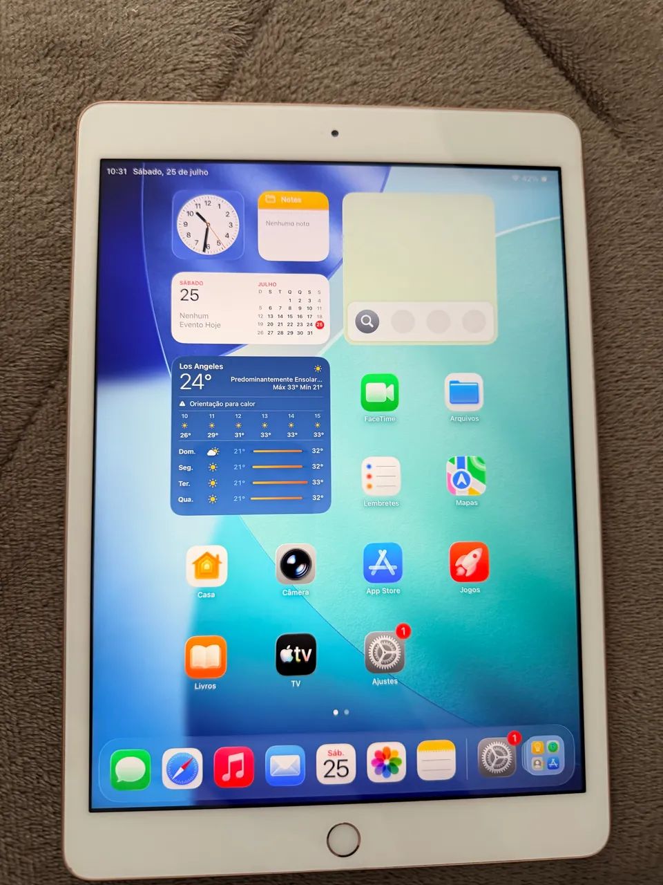 Tablet iPad 8 128gb impecável  - Foto 3