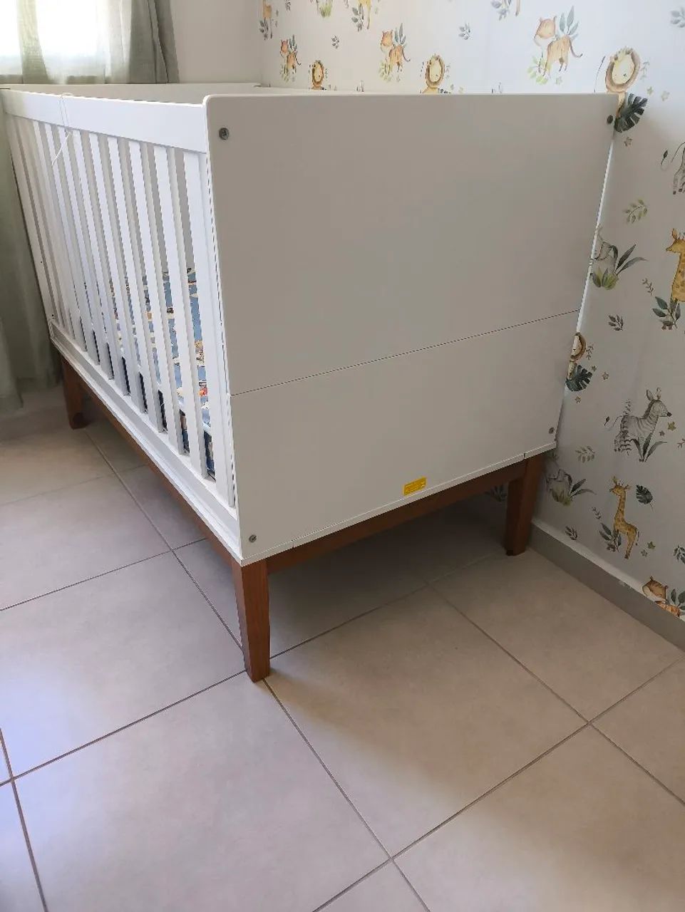 BERÇO 2 X 1 DE OTIMA QUALIDADE COM COLCHÃO  - Foto 4