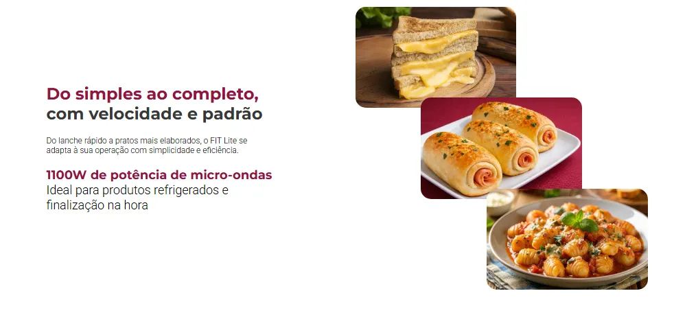 Forno de finalização Speed oven  FIT Lite Pratica - Indianara - Foto 3
