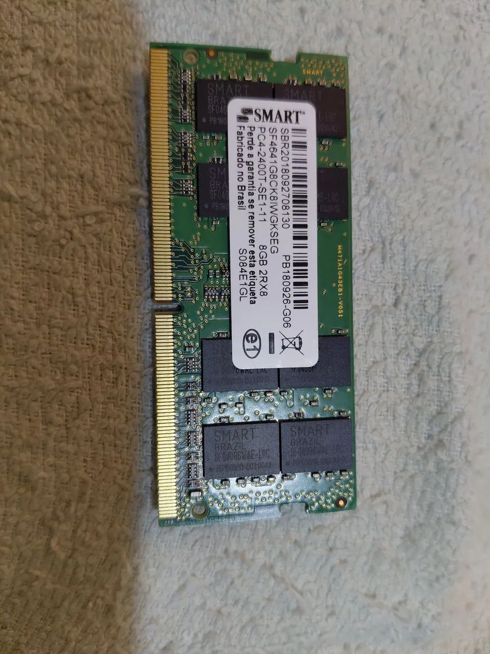 Memória ddr4- 8gb- notebook 