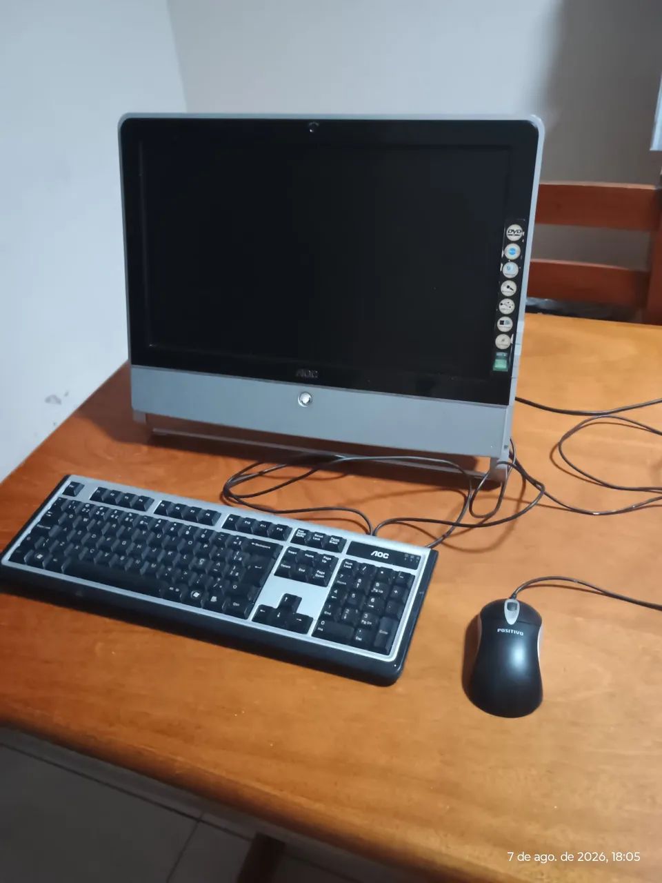PC Al in one AOC para conserto ou retirada de peças  - Foto 4