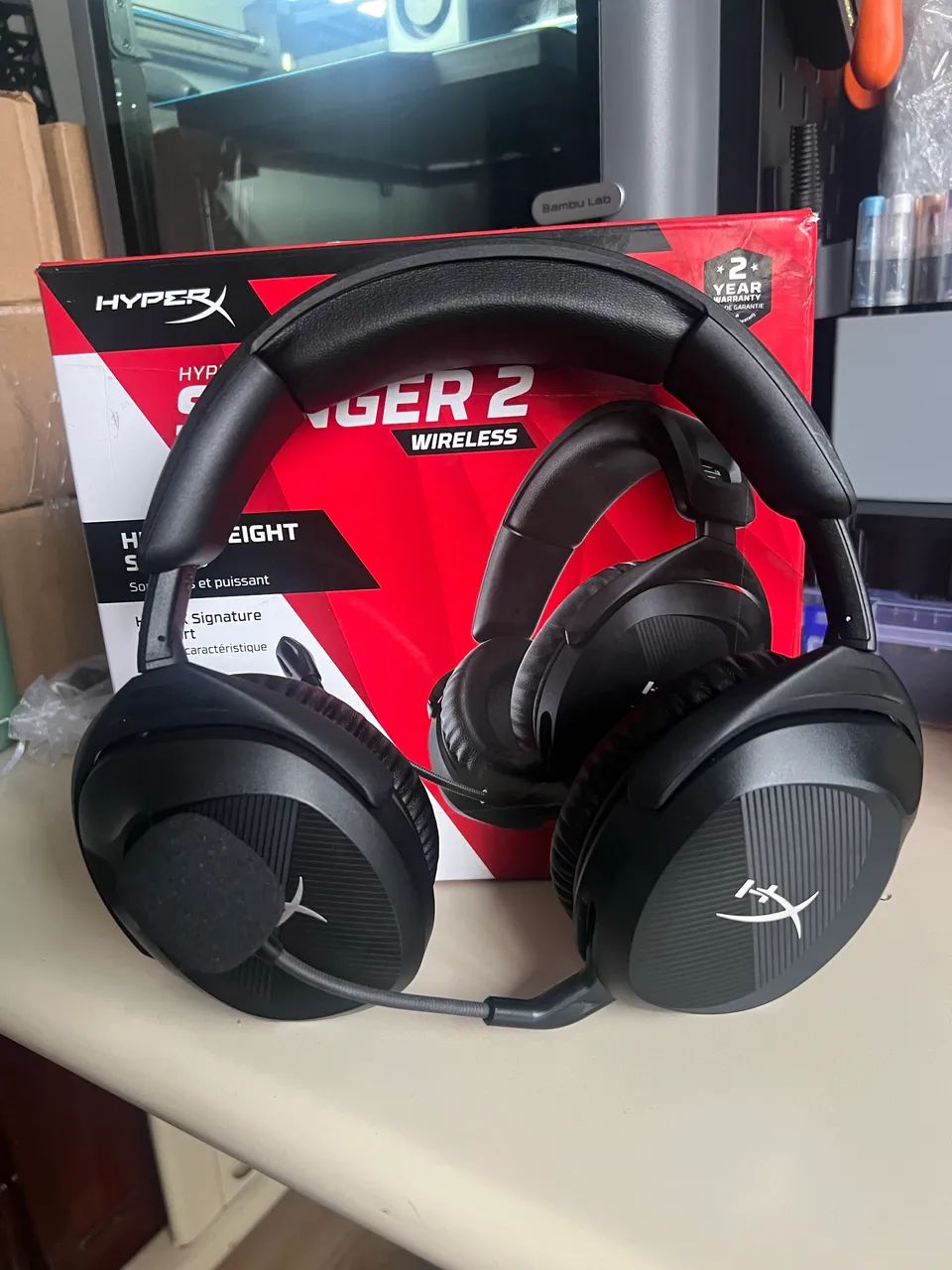 HyperX Cloud Stinger 2 Wireless NOVO | NF + Garantia - Foto 3