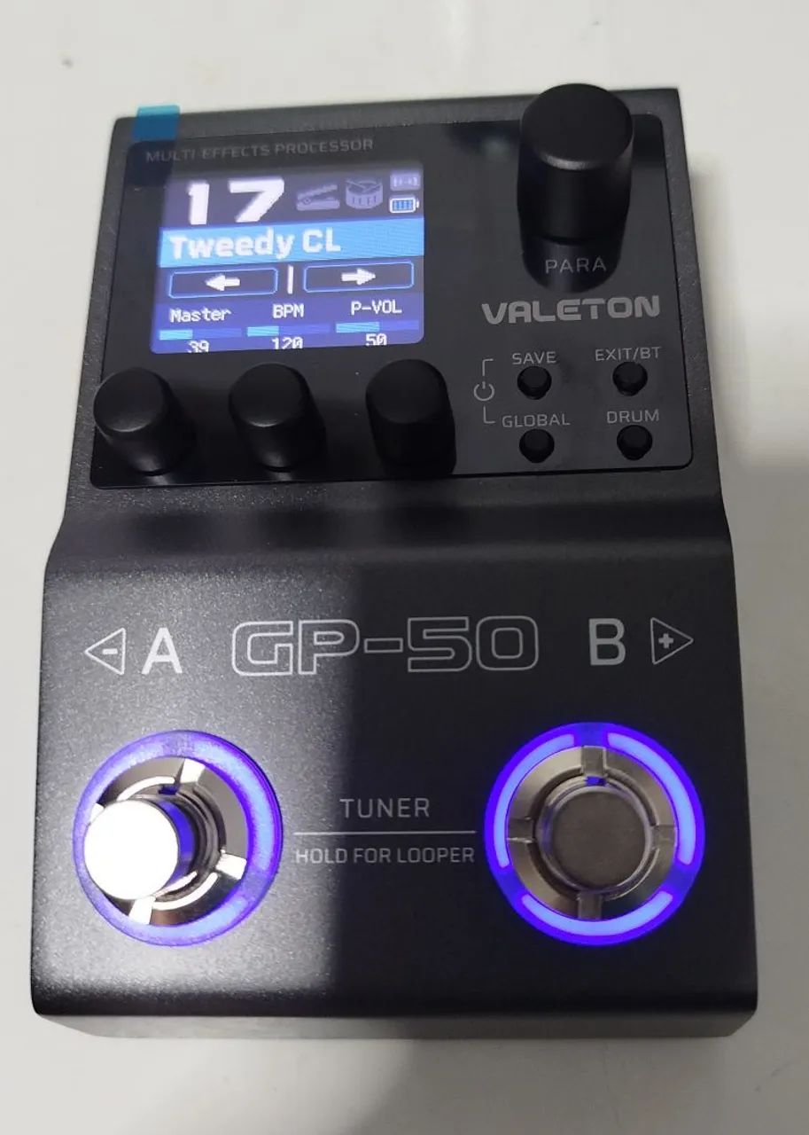 Pedaleira valeton gp50 - Instrumentos musicais - Nossa Senhora da