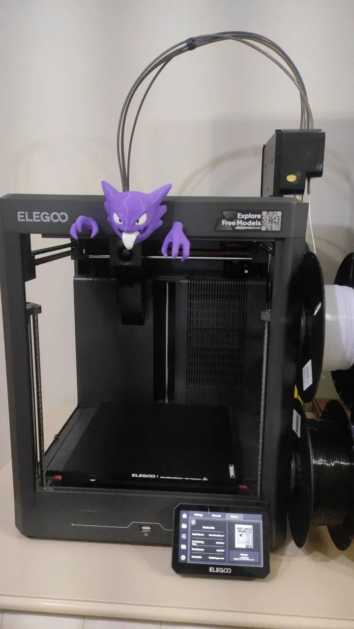 Impressora 3D Elegoo centauri 2 com Canvas 200hs de uso - Foto 2