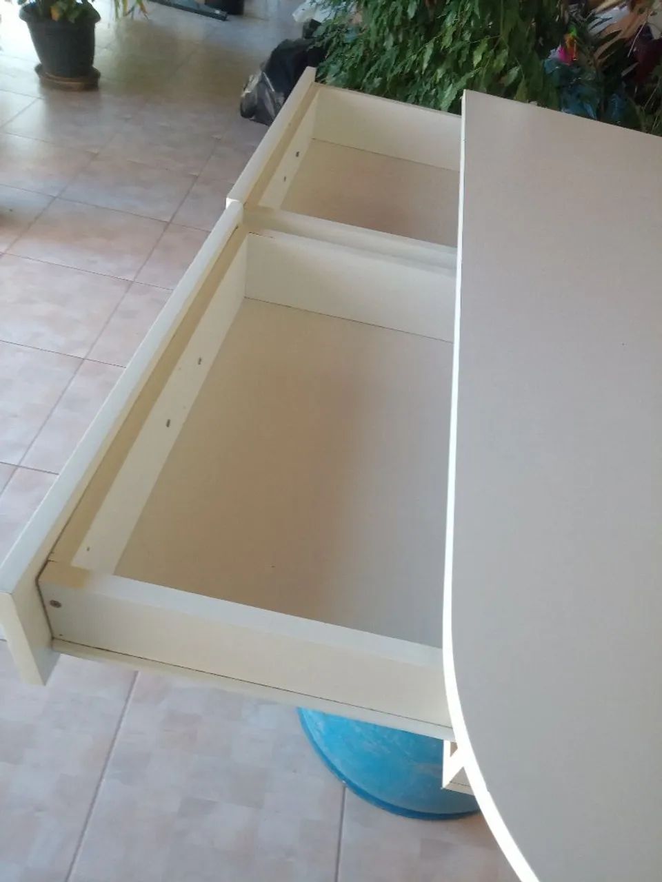Bancada Cabeleireiro 2 Gavetas 1,25 x 45 Seminova - Até 5x33,08 pela OLX  - Foto 5