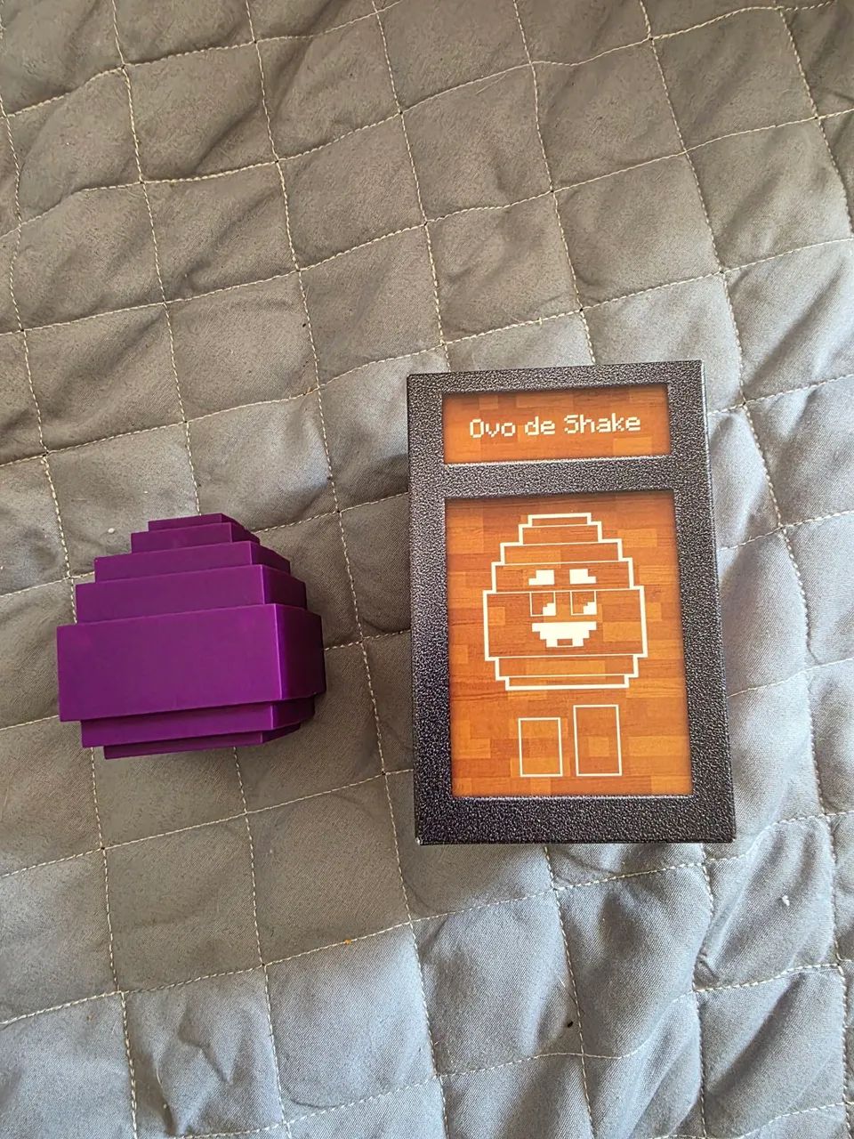 Ovo de Shake do McDonalds x Minecraft (Grimace egg) - Foto 3
