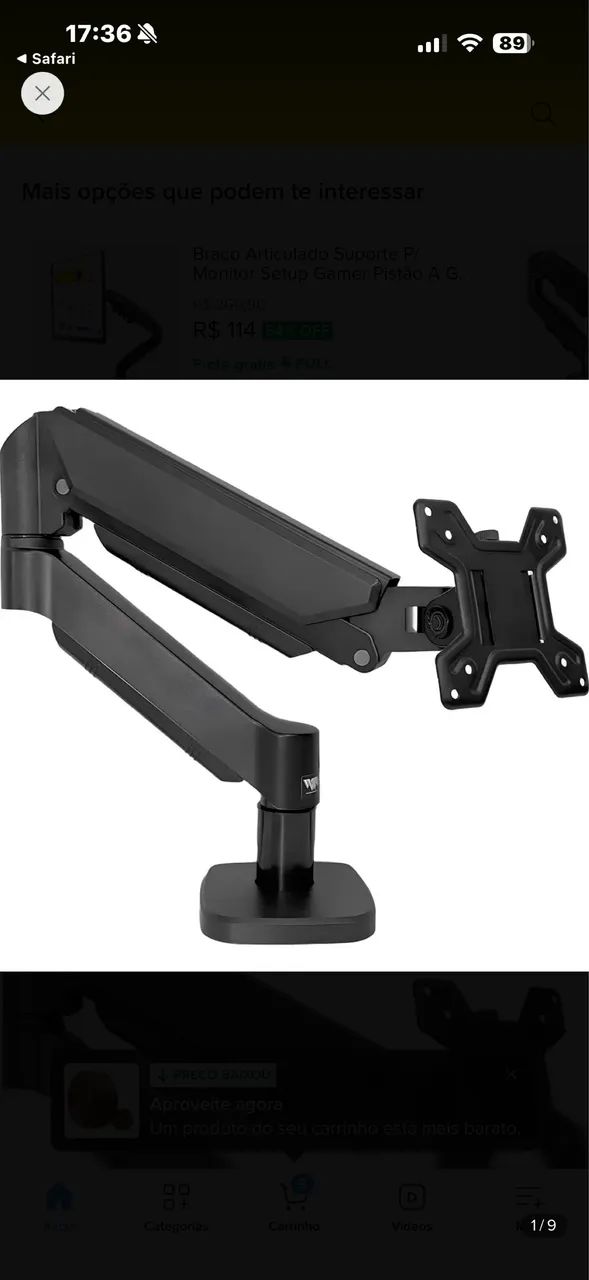 Suporte monitor em  12 a 32 polegadas  - Foto 2