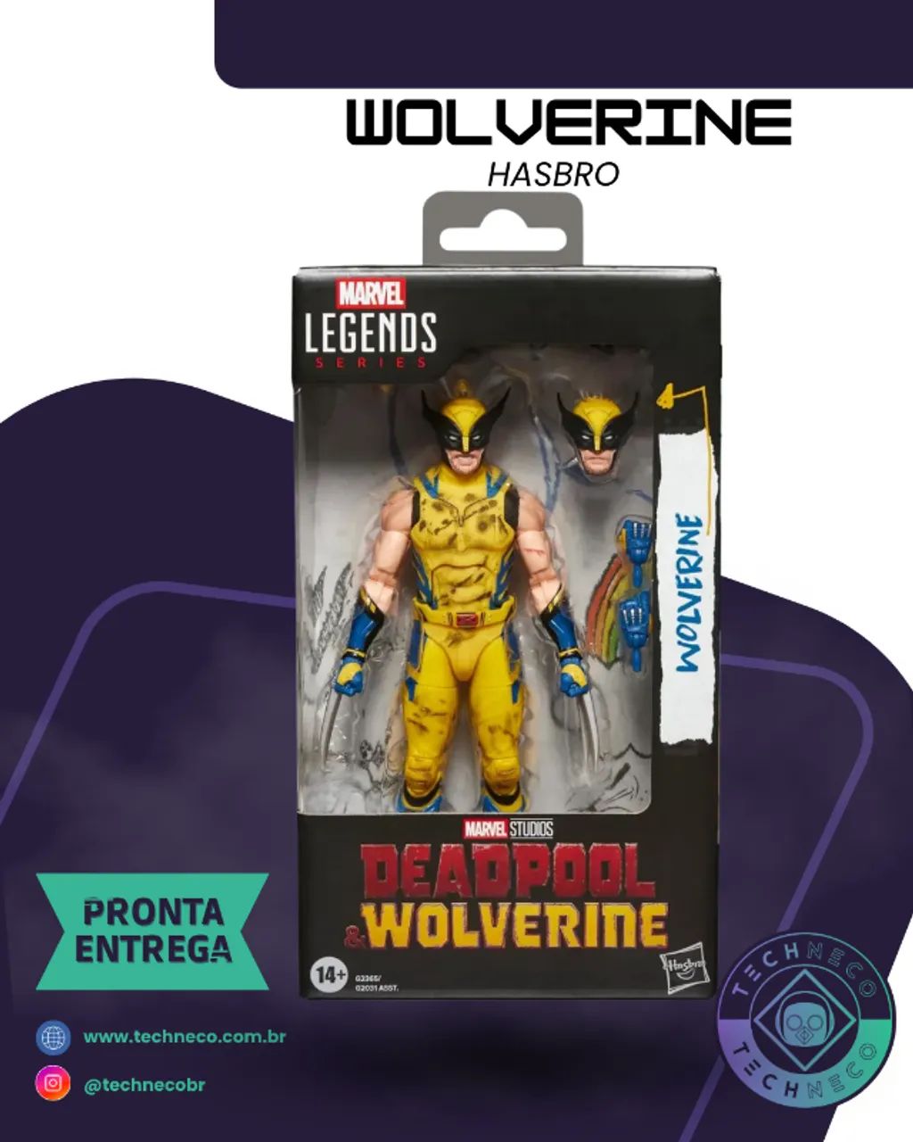 WOLVERINE - MARVEL LEGENDS - DEADPOOL & WOLVERINE