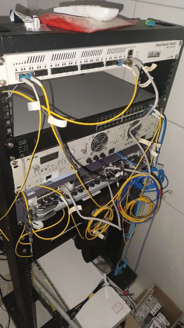 Kit Rack Completo para Provedor de Internet (ISP) ? Equipamentos em Pleno Funcionamento - Foto 4
