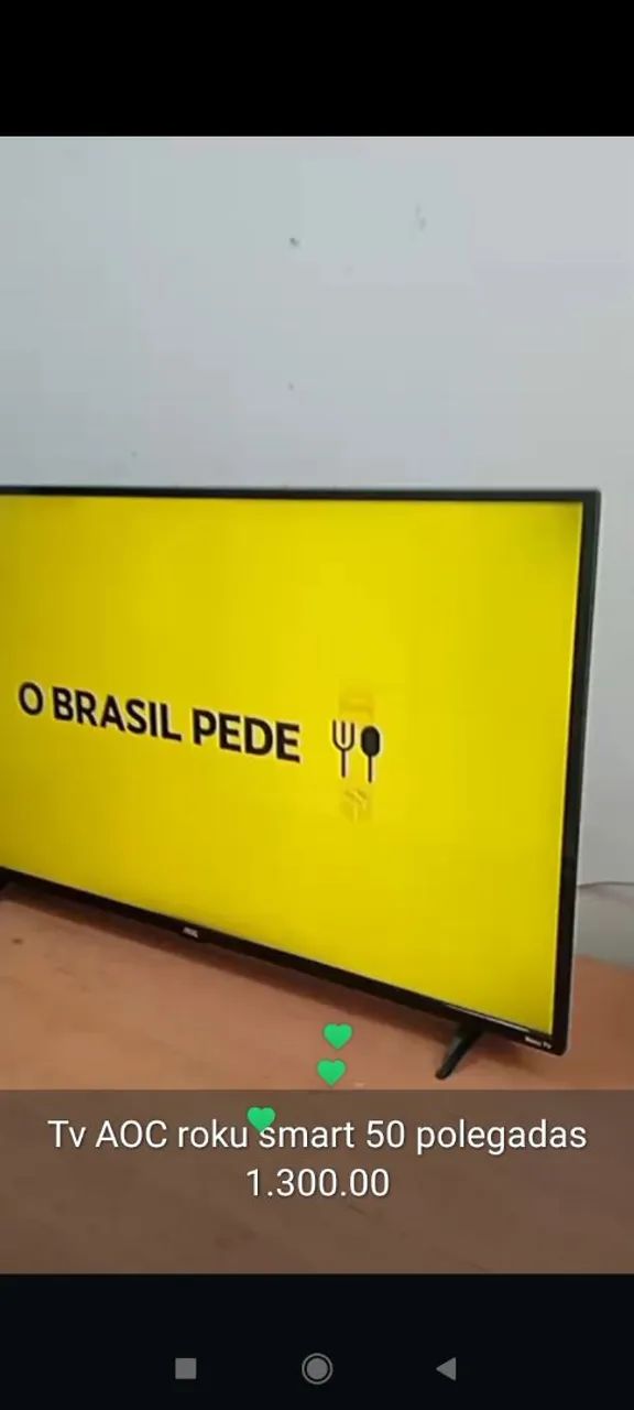 Tv AOC smart roku 50 polegadas  - Foto 2
