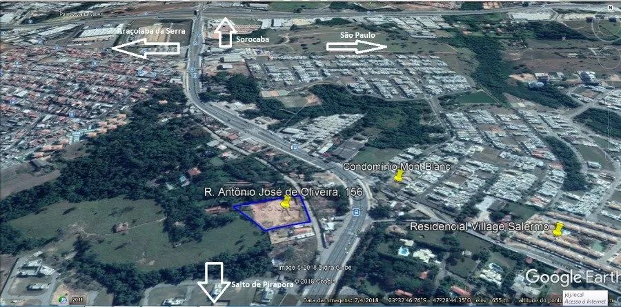 TERRENO; RESIDENCIAL; SANTO ANTONIO; VOSSOROCA. - Foto 2