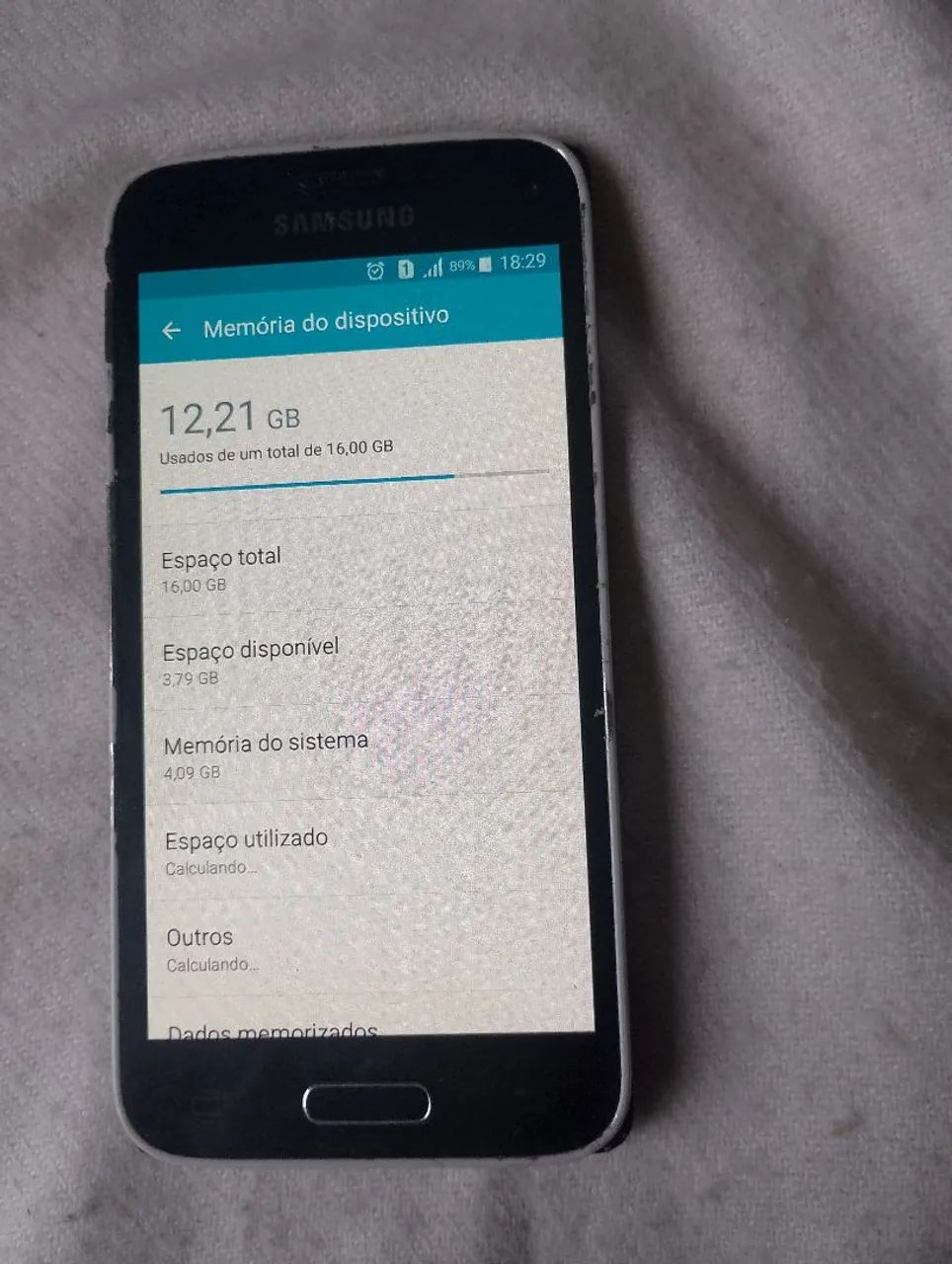 Samsung S5MINI, 16GB 180R$ - Foto 3