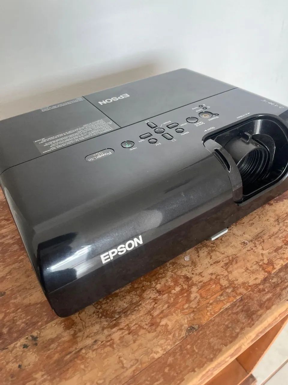 Projetor epson powerlite s5+<br>preto