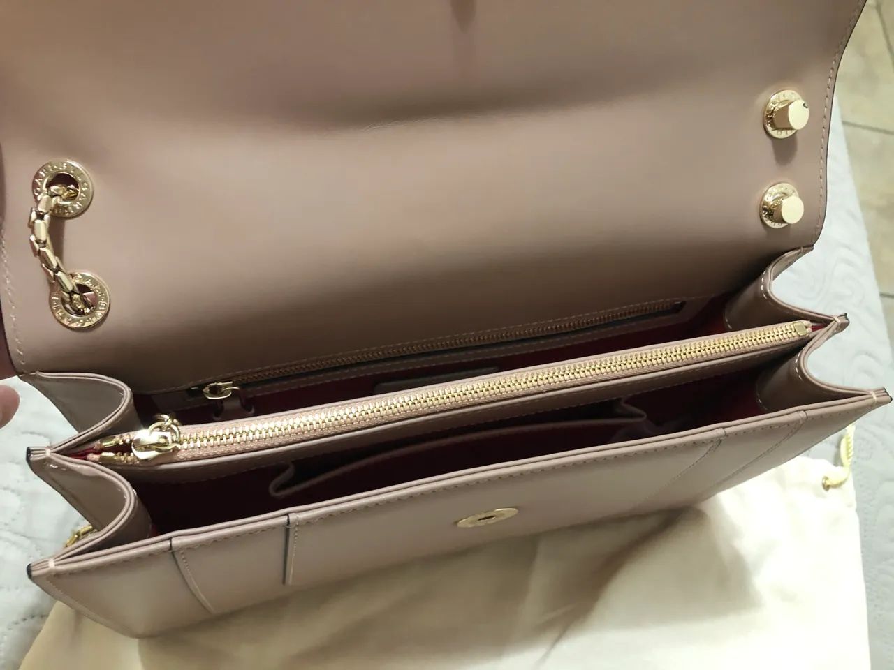Bolsa tiracolo bvlgari serpente nude - Foto 4