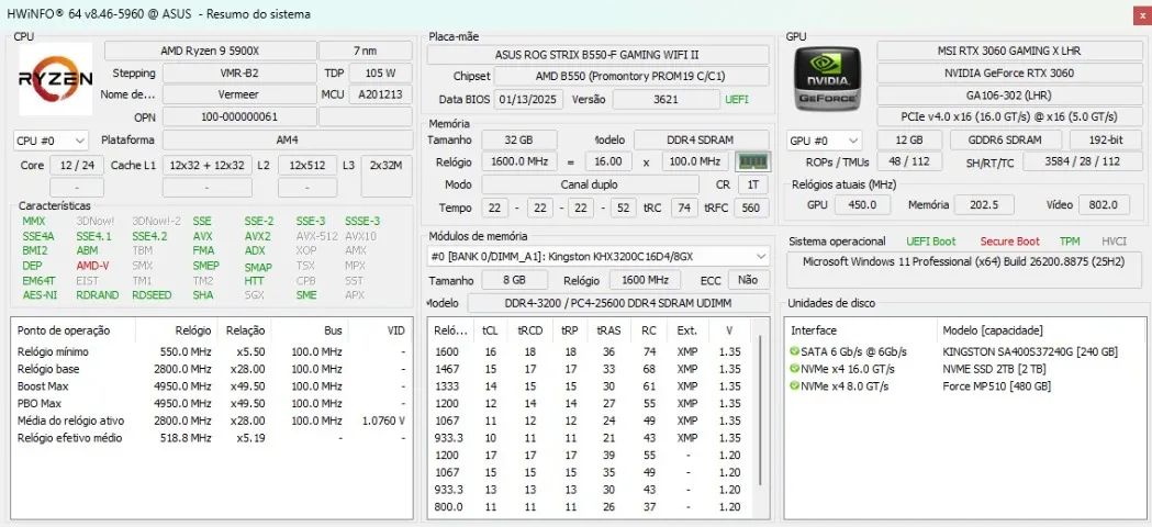 PC GAMER RYZEN 9 5900X - Foto 5