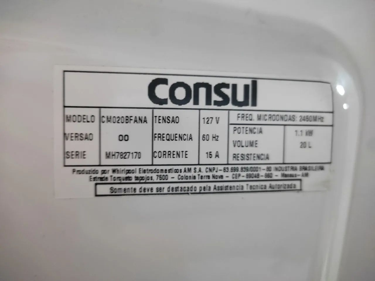 MICROONDAS ESPELHADO CONSUL 20L - Foto 5