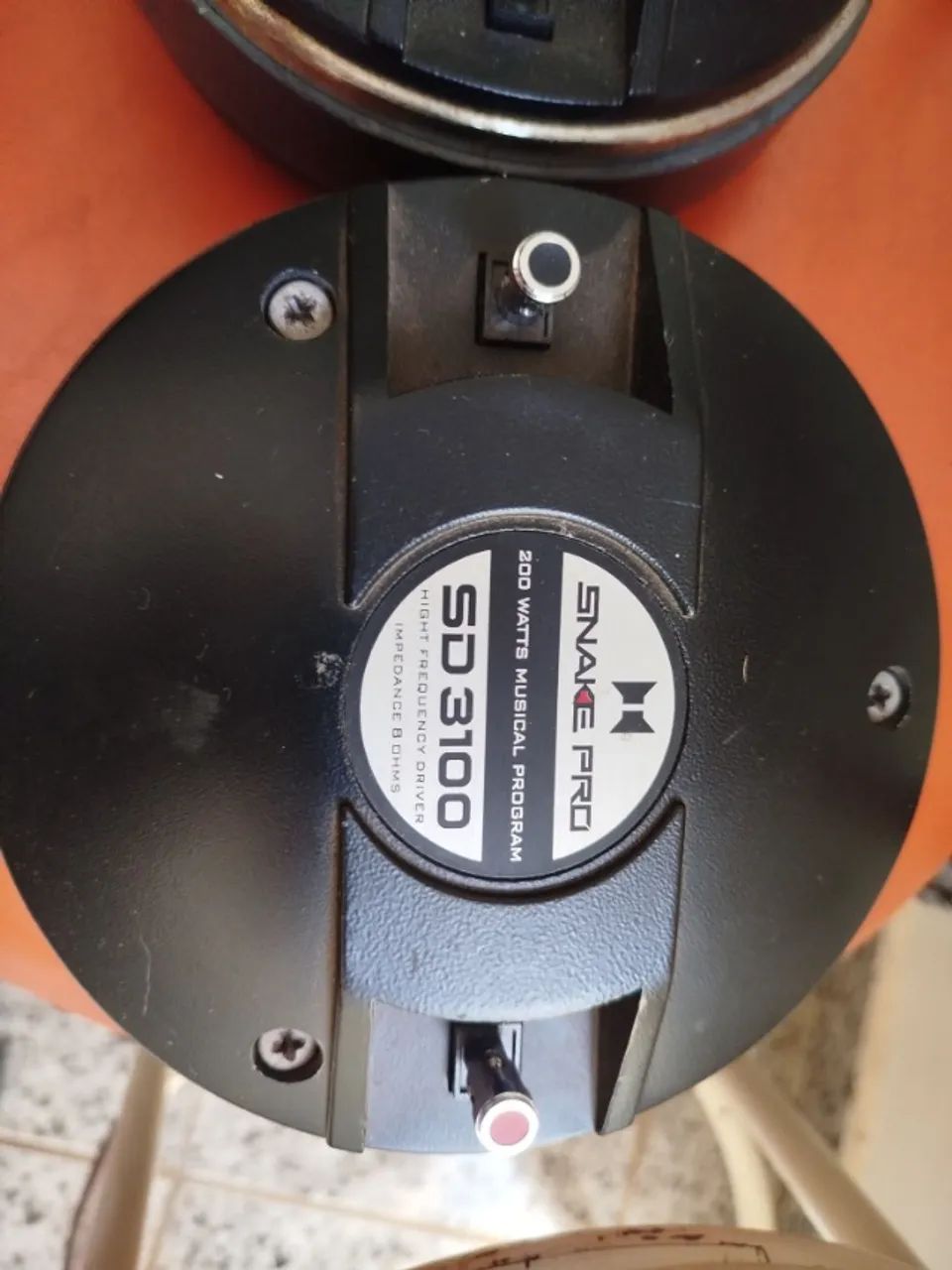 SNAKE DOIS Driver Titanio Snake SD-3100 TI 8-Ohms, R$ 550.00