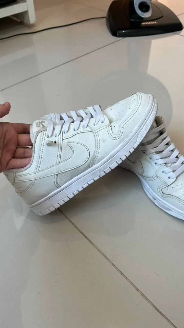Nike SB Dunk Low Pro Branco - Foto 2
