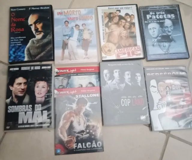 Lote de DVDs 2