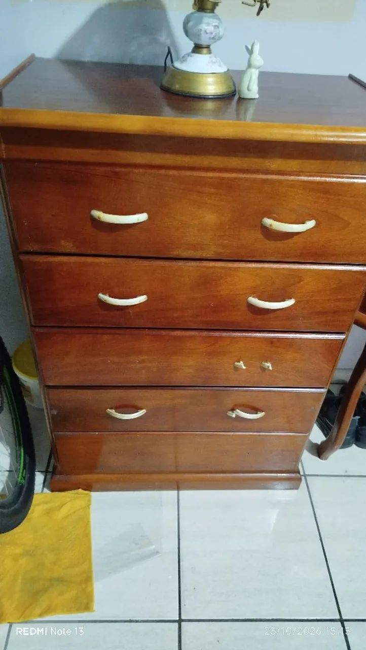 Cómoda antiga de madera - Foto 5