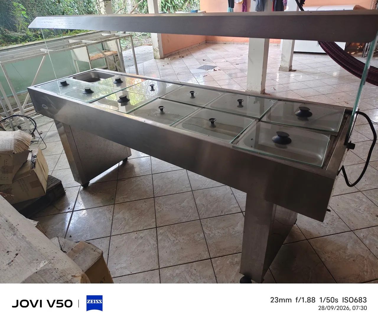 Balcão térmico buffet self- serveci