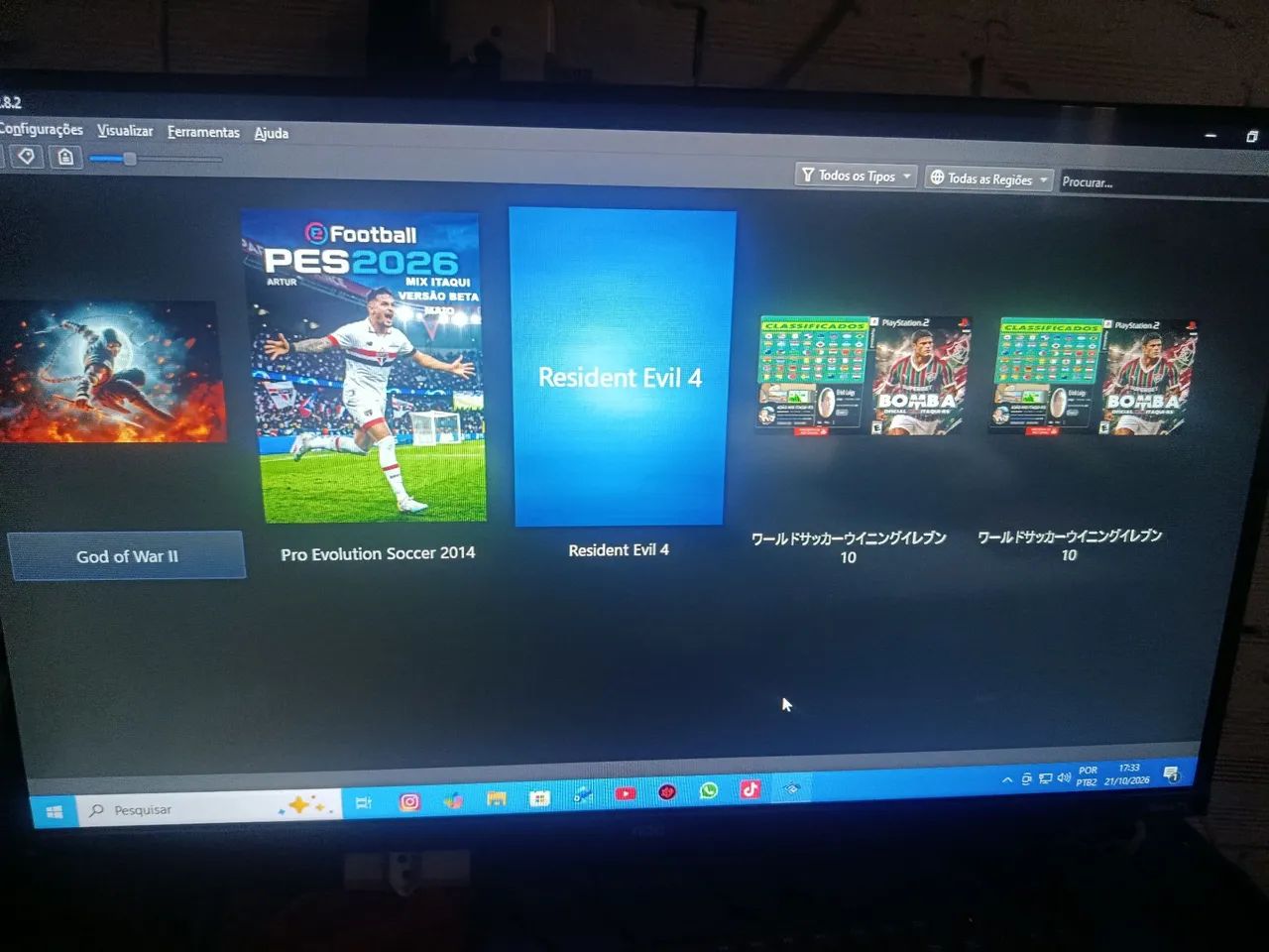 Bom pra trabalhar, e jogar jogos de PlayStation 2 - Foto 4