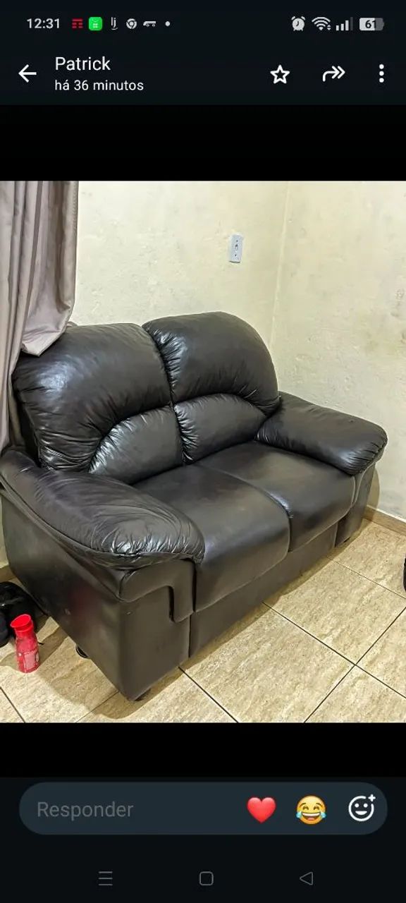 Vende- se sofá 2 lugares 