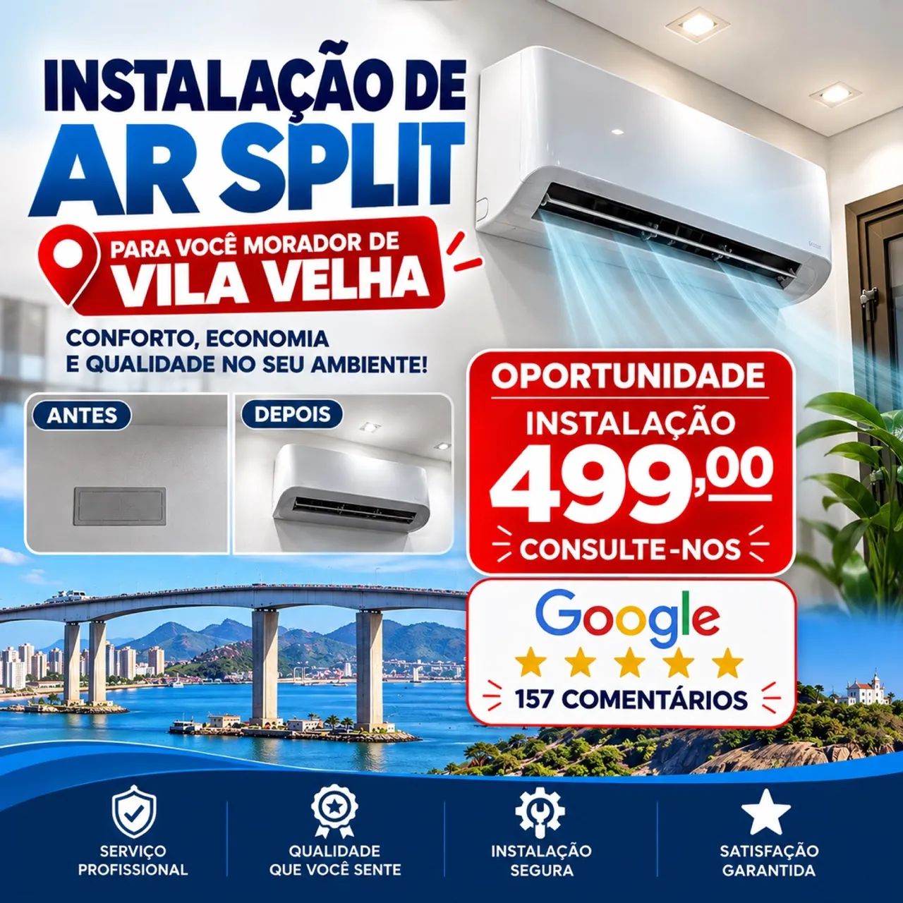 Instalação de Split 