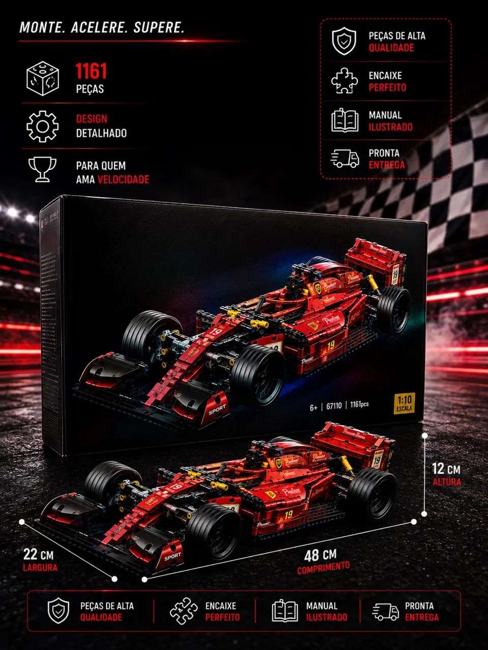 F1 para montar gigante 