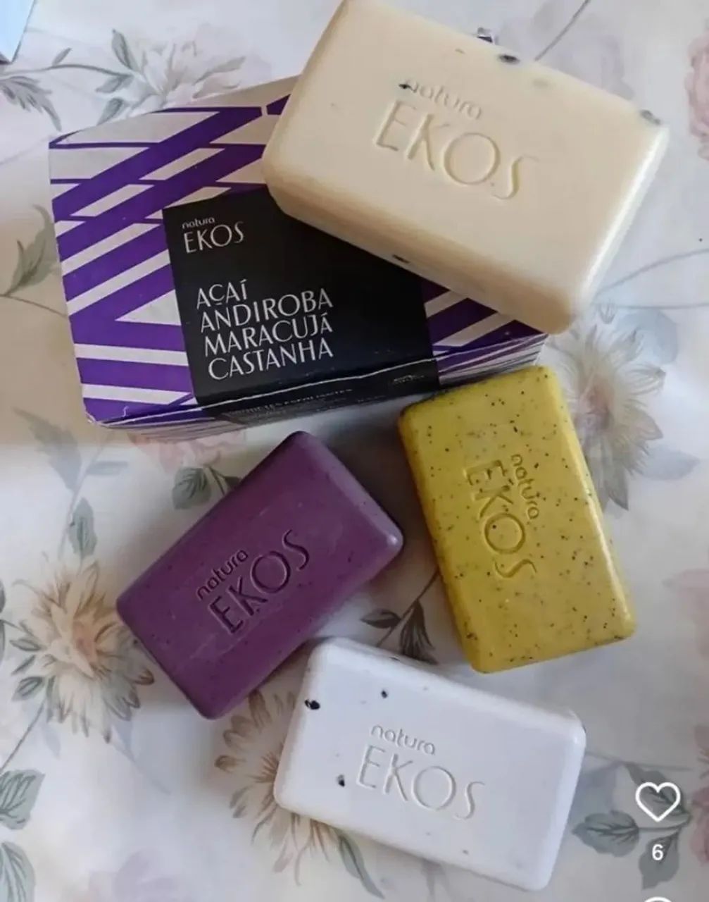 Sabonete Ekos disponível a pronta entrega 