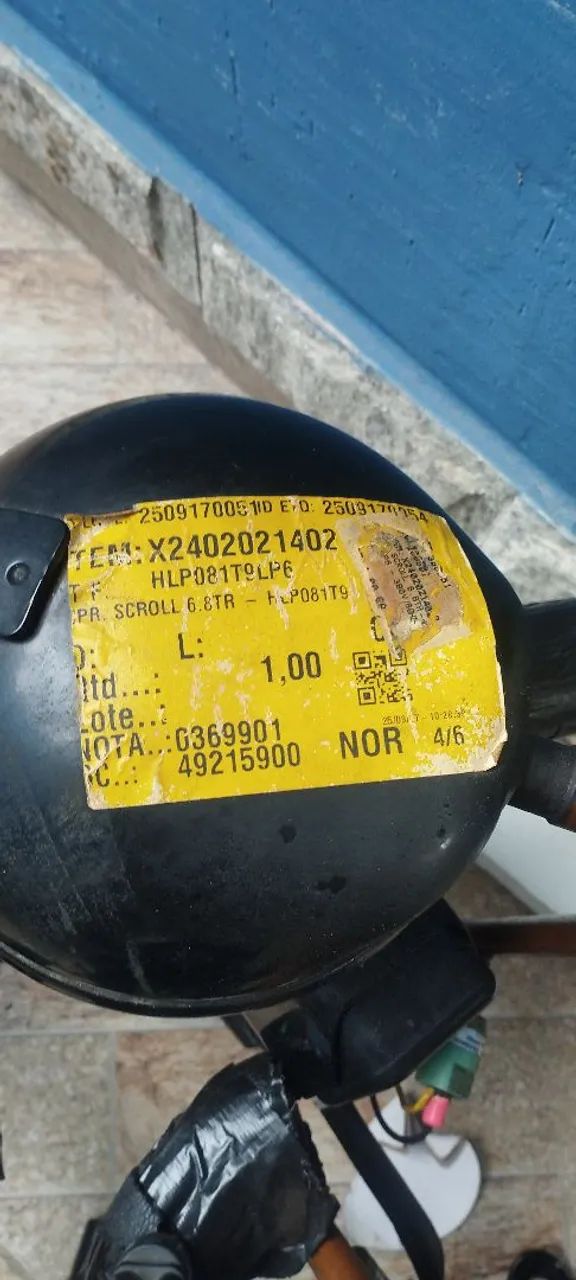 Compressor Danfos 6.8 TRs 380v  - Foto 3