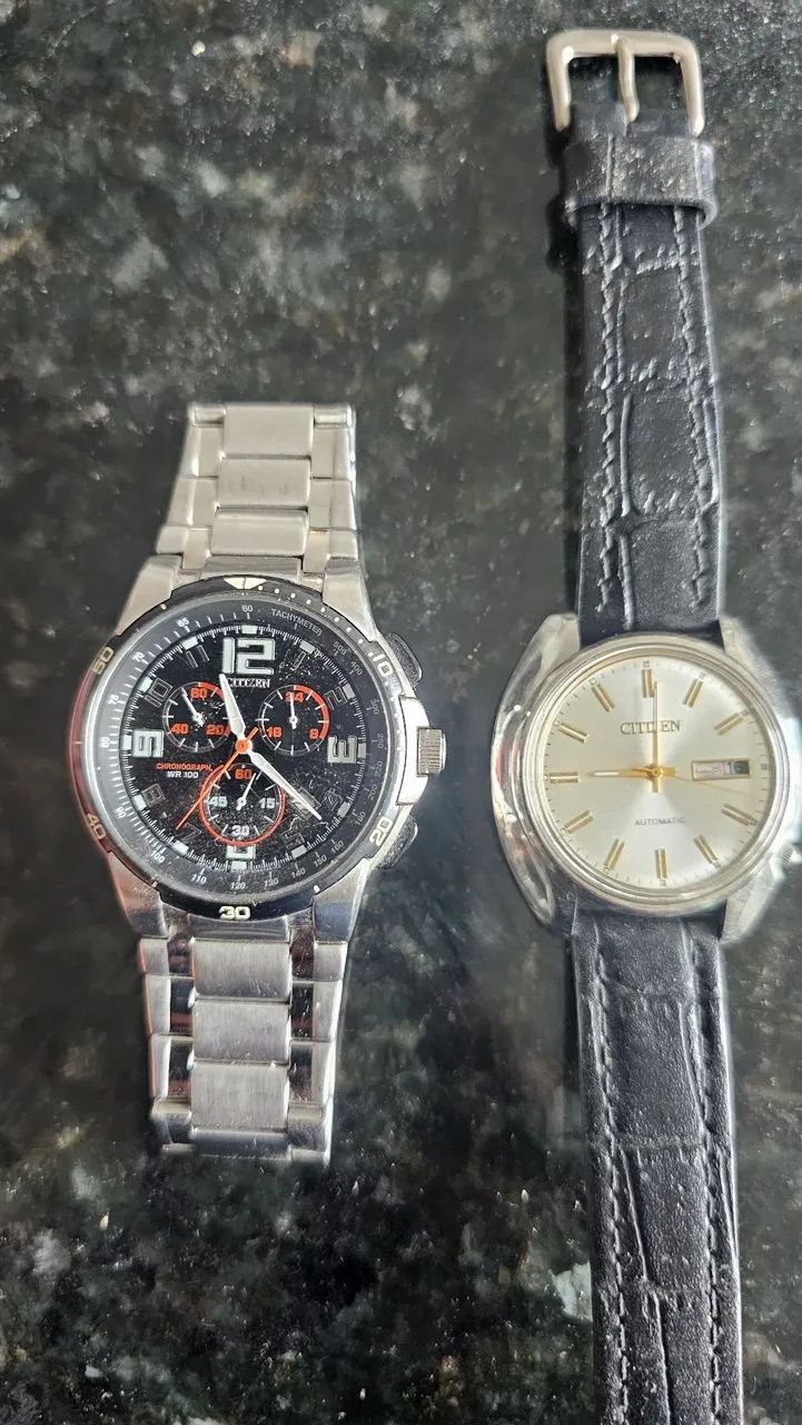 6  relogios vários citizen e um antigo para arrumar  - Foto 5