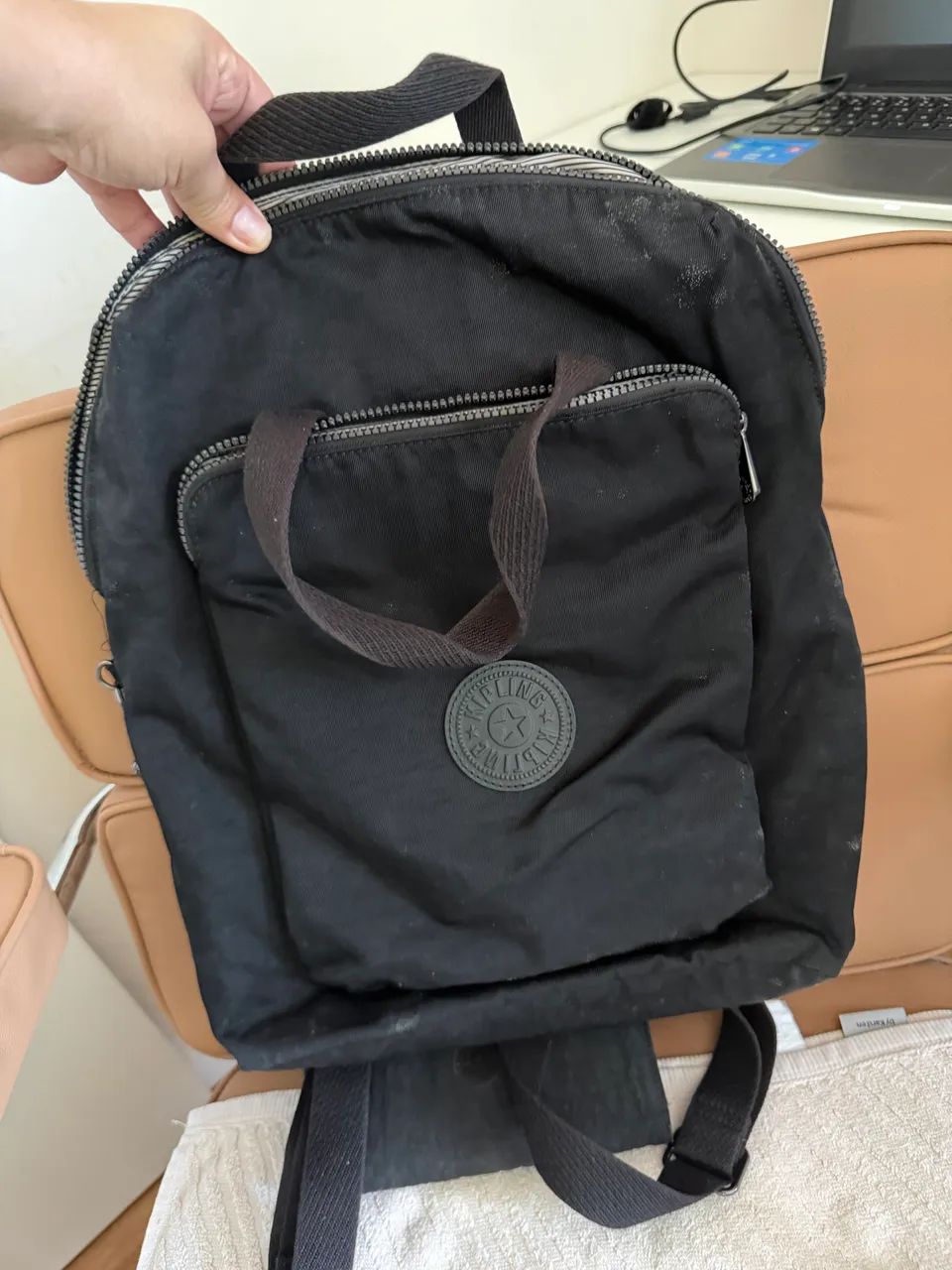 Mochila para notebook- kipling original