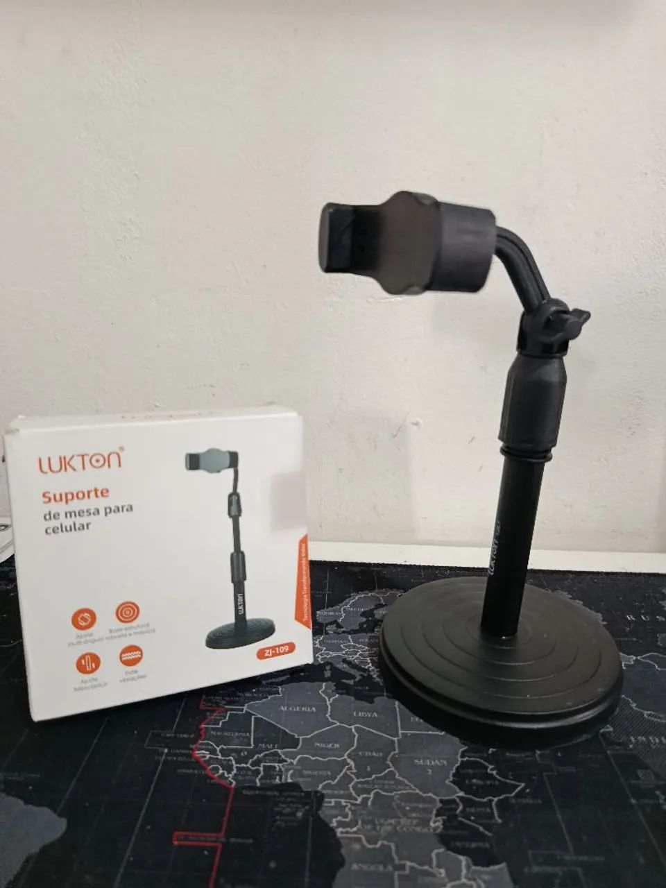 Suporte de mesa para celular com haste ajustável  / SUPER OFERTA  - Foto 4