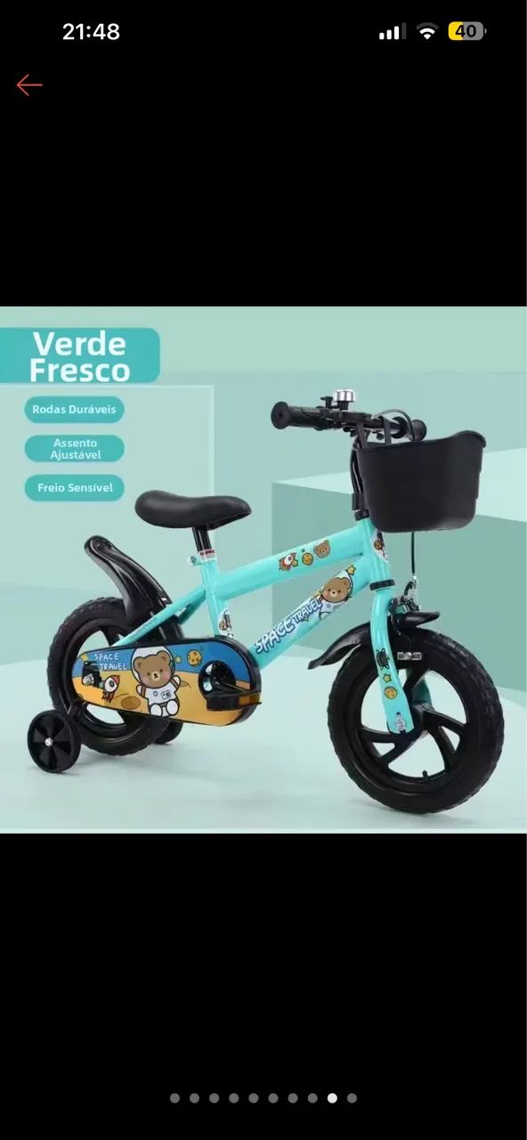 Bicicleta Infantil  - Foto 5
